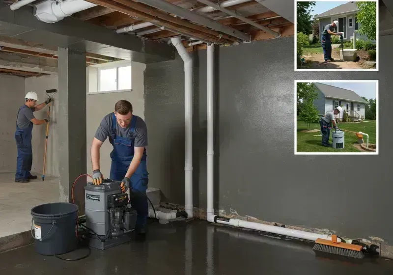 Basement Waterproofing and Flood Prevention process in Oldham County, KY